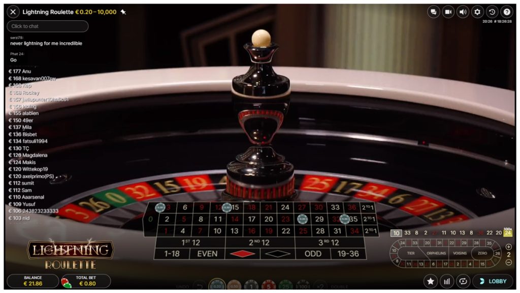 Lightning Roulette Nigeria