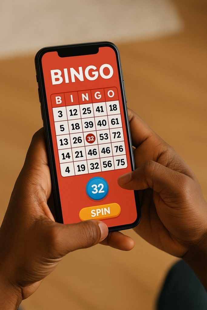 Mobile Device with Bingo